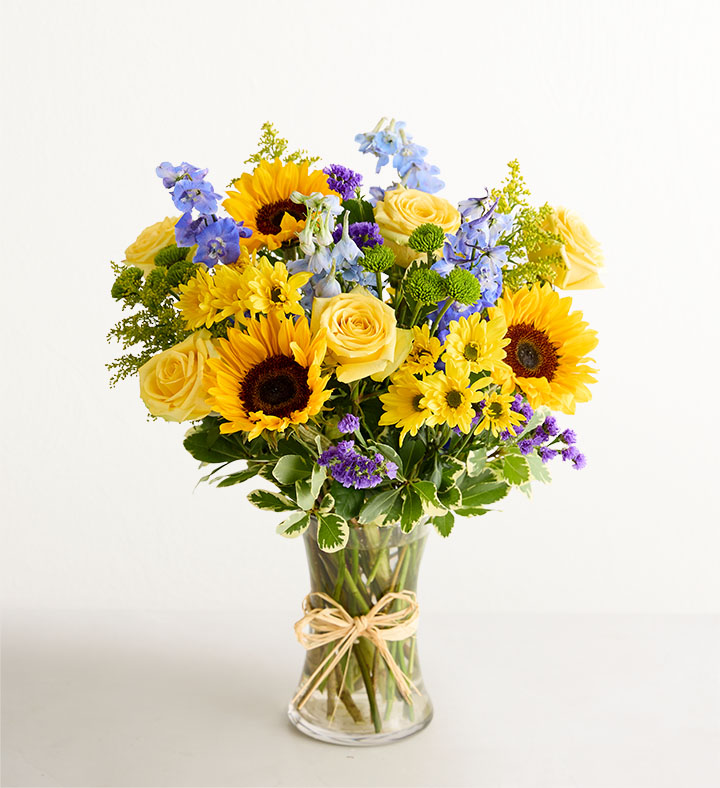 向日葵混搭瓶花 Fields Of Europe Summer